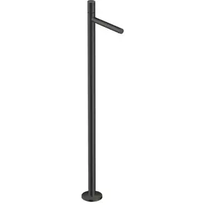 Axor, Robinetterie de salle de bains, Mitigeur monocommande pour lavabo UNO Zerogr. au sol brushed black chrome pas cher