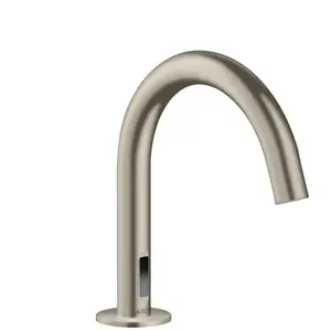 hansgrohe, Robinetterie de salle de bains, Mitigeur électronique pour lavabo AXOR UNO 230 V nickel brossé