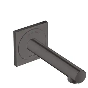 Axor, Robinetterie de salle de bains, Mitigeur WC électrique UNO 160 UP, montage mural brushed black chrome