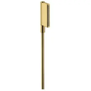 hansgrohe, Pommeau de douche, Douchette à main AXOR SHOWERSOLUTIONS ONE 2jet polis gold optic (2 Types de jets, 12 l/min)