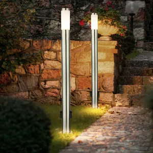 ETC-SHOP Lampadaire d'extérieur lampe de jardin éclairage de chemin 2x... pas cher