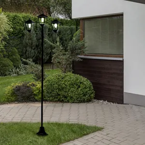 ETC-SHOP Lanterne de jardin grande pour candélabre extérieur 3 flammes... pas cher