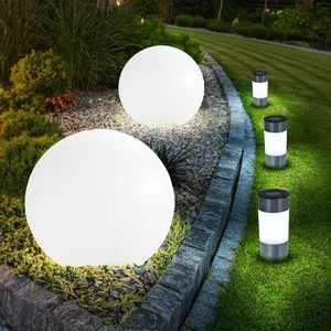 Etc-shop - Boule lumineuse solaire jardin plug-in lumières solaire led... pas cher