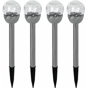 ETC-SHOP Boule lumineuse, lampe d'extérieur, lampe solaire, lampe de j... pas cher