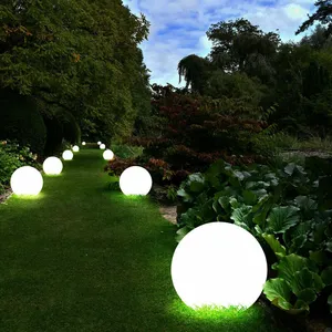 Etc-shop - Boule lumineuse solaire boule de jardin lumière solaire led... pas cher