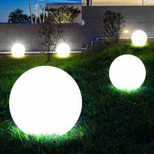 ETC-SHOP Lampe solaire boule jardin Lampe boule solaire led Décoration... pas cher