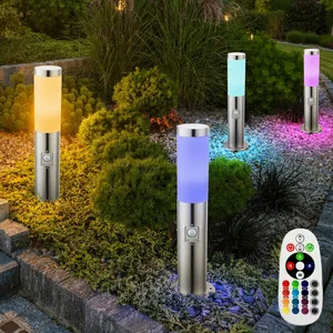 Etc-shop - Borne E27 lampadaire jardin lumière extérieure détecteur de...