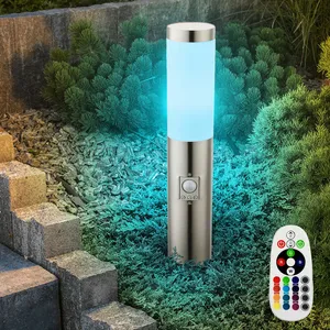 Etc-shop - Borne E27 lampadaire jardin éclairage extérieur détecteur d... pas cher