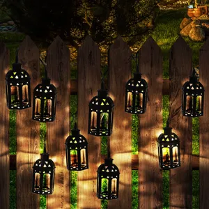 Etc-shop - Guirlande lumineuse led solaire d'extérieur, lampe solaire,... pas cher