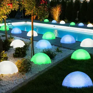 Etc-shop - Lot de 18 lampes de jardin décoratives à led, lampes à effe... pas cher