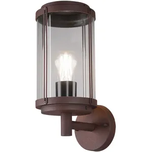 ETC-SHOP Applique d'extérieur dimmable alu lanterne lampe de terrasse ... pas cher