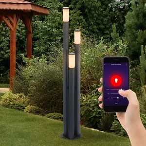 Etc-shop - Lampe sur pied d'extérieur intelligente Lampe de jardin en ... pas cher
