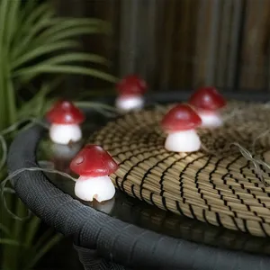 Etc-shop - Champignon solaire éclairage de terrasse solaire pour guirl... pas cher
