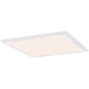 ETC-SHOP Led on -plafonnier à panneau encastré bureau salle de travail éclairage lampe en aluminium blanc, pas cher
