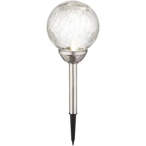 ETC-SHOP Lampe solaire LED RGB, éclairage enfichable, boule de verre, ... pas cher