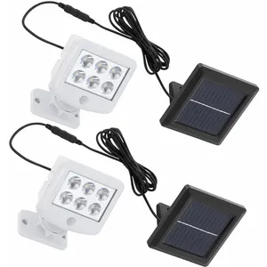 Etc-shop - Lampes solaires pour l'extérieur avec détecteur de mouvemen... pas cher