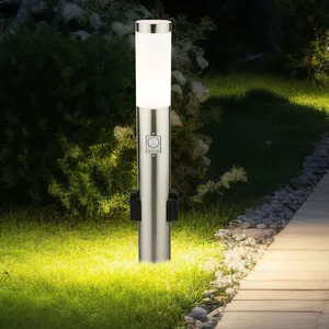 Etc-shop - Prises d'éclairage extérieur lampadaire de jardin détecteur... pas cher