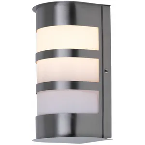 ETC-SHOP Applique d'extérieur métal IP44 façades inox en set comprenan... pas cher