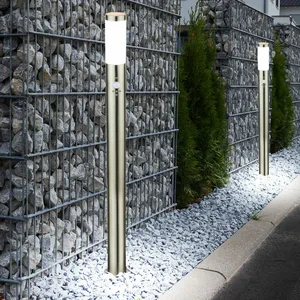 ETC-SHOP Lot de 2 lampes d'extérieur lampadaire en acier inoxydable éc... pas cher