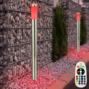 ETC-SHOP Set de 2 lampadaires, éclairage extérieur, télécommande dans un set comprenant des lampes led rgb pas cher