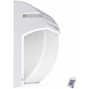 ETC-SHOP Applique d'extérieur design alu verre terrasse balcon lumière... pas cher