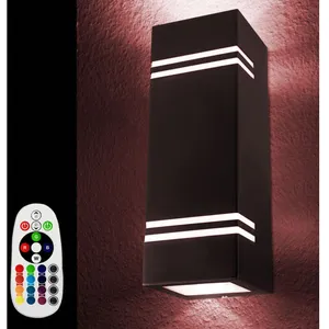 ETC-SHOP Projecteur d'extérieur dimmable en acier inoxydable avec télé... pas cher