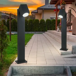 Etc-shop - Lampadaire Spotlight orientable, extérieur, éclairage de ch... pas cher