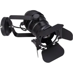 ETC-SHOP Applique vintage lampe frontale lampe spot noir mobile dans u... pas cher