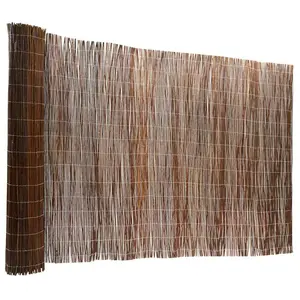 KARAT Canisse en Saule 90 x 300 cm, Brise-vue 100% naturel, Clôture pas cher