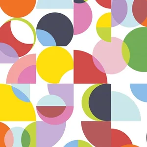 Fotobehang Col.Circles1 DD117650 A.S. Création Atelier 47 | Fotobehang pas cher
