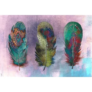 Fotobehang MotleyFeather1 DD117620 A.S. Création Atelier 47 | Goedkoop... pas cher