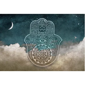 Fotobehang Hamsa1 DD117555 A.S. Création Atelier 47 | Fotobehang pas cher