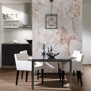Marmer fotobehang, 3D behang marmer, elegant vliesbehang voor slaapkam...