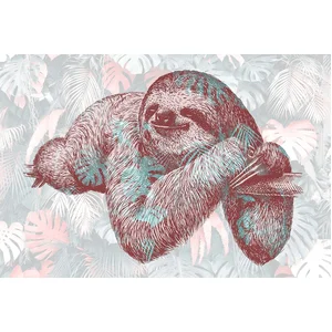 Fotobehang SlothDesign1 DD118130 A.S. Création Atelier 47 | 3D Fotobeh... pas cher