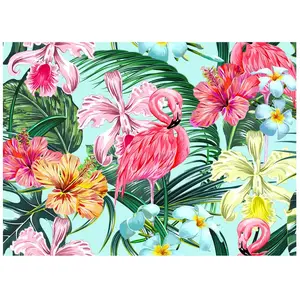 Fotobehang FlamingoArt1 DD118564 A.S. Création Designwalls | Goedkoop fotobehang pas cher