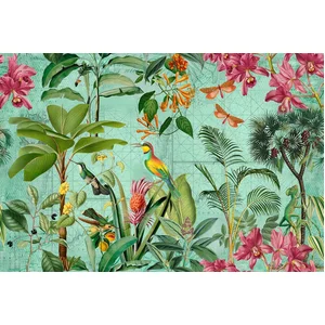 Fotobehang TropicalParadise1 DD119701 A.S. Création ARTist Kleurrijk G... pas cher