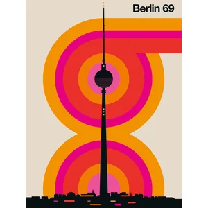 Fotobehang Berlin69 DD120097 A.S. Création ARTist Beige Creme Geel Vli...