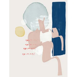 Fotobehang Wish DD119997 A.S. Création ARTist Beige Creme Blauw Vlies ... pas cher