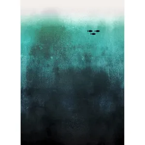 A.S. CREATIONS Papier peint panoramique bleu pour chambre d'enfant Tapisserie panoramique à motif nature Papiers peints panoramiques pour chambre enfant pas cher