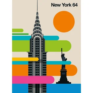 Fotobehang NewYork64 DD120121 A.S. Création ARTist Beige Creme Kleurri...