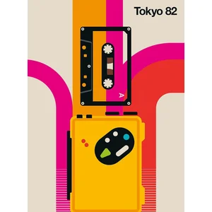 Fotobehang Tokyo82 DD120125 A.S. Création ARTist Kleurrijk Roze Vlies ... pas cher