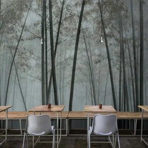 Fotobehang inthebamboo1 DD122100 Livingwalls Walls by Patel 3 Grijs Zw...