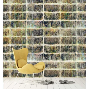 Fotobehang factory1 DD122744 Livingwalls Walls by Patel 3 Geel Blauw V... pas cher
