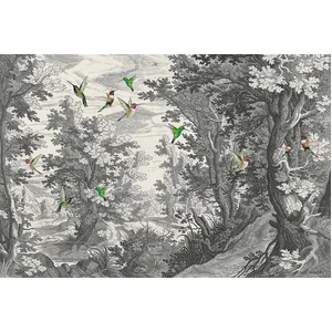 Fotobehang fancyforest1 DD121876 Livingwalls Walls by Patel 3 Grijs Gr... pas cher
