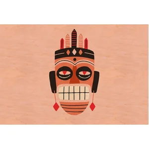 Fotobehang overseas1 DD121932 Livingwalls Walls by Patel 3 Oranje Terr... pas cher