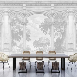 Fotobehang roma1 DD122208 Livingwalls Walls by Patel 3 Grijs Wit Vlies... pas cher