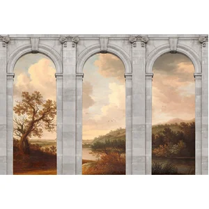 Fotobehang castello1 DD122200 Livingwalls Walls by Patel 3 Grijs Beige... pas cher