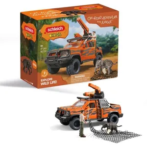 Schleich Véhicule d'aventure dans la jungle pas cher