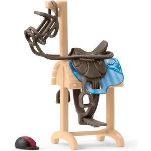 Schleich schleich HORSE CLUB Accessoires Chariot Porte selle et brides