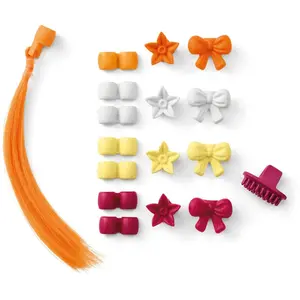 Schleich, Barrette + pince à cheveux, Accessoires de coiffure (18 pcs) pas cher